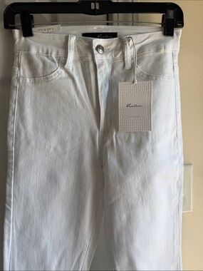 KanCan High-Rise White Jeans
